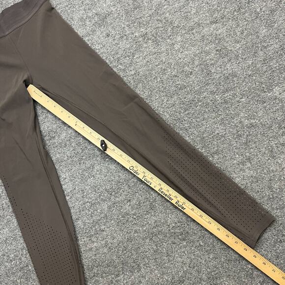 Lululemon X SoulCycle Ride & Reflect Tight Womens 6 Metal Grey Nylon Gym Running - Picture 10 of 11